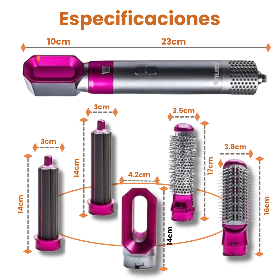 Cepillo Secador Bellaviea®  5 en 1