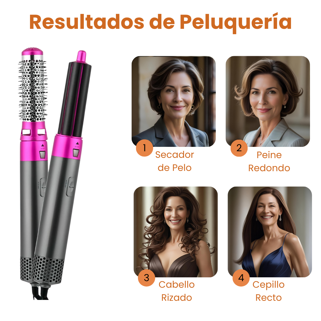 Cepillo Secador Bellaviea®  5 en 1